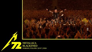 Metallica Blackened Warsaw Poland  July 7 2024 [upl. by Creedon]