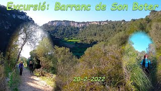 Cami de CavallsMenorca Barranc de Son Boter Domingo 2022022 [upl. by Abroms]