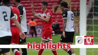 PreSeason  Highlights  Gateshead 0 Boro 1 [upl. by Alby433]