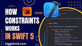 How Constraints Works In Swift 5 UIKit  2024 [upl. by Annabella895]