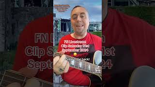 fergalnashmusic livestream youtubeshort saturday 21st september fyp music acousticguitar👍 [upl. by Ahtimat814]