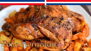 Pollo Horneado Sabroso y Facil  Cocinando con Yolanda [upl. by Radbourne]