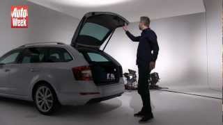 Journaal  Exclusieve onthulling Skoda Octavia Combi [upl. by Enreval]