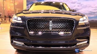 2019 Lincoln Aviator  Exterior and Interior Walkaround  2018 New York Auto Show [upl. by Remus]