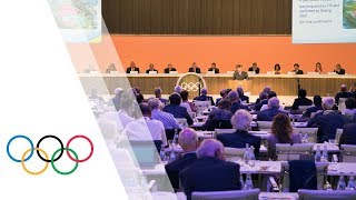 IOC Session – Day 1  Reports of the Organising Committees [upl. by Solohcin984]