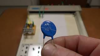 Characteristics varistor [upl. by Aerdnaeel]