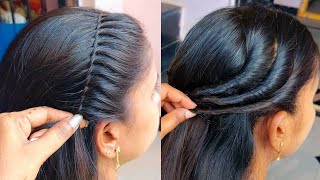 TWO 2 Beautiful Unique bridal Hairstyles for weddings  Easy Hairstyle tutorial for girls trending [upl. by Maris]