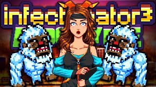 CANADIAN YETI RULES OVER ZOMBIES  Infectonator 3 Apocalypse 5 [upl. by Eceinwahs]