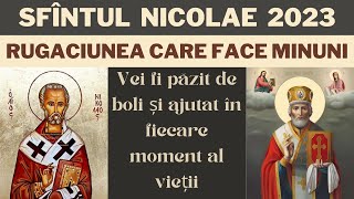 Rugaciune către Sfantul Nicolae FACE MINUNI se spune de 3 ori [upl. by Ardekan750]