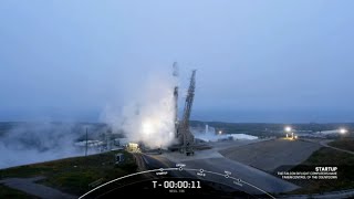 Blastoff SpaceX launches nextgen US spy satellites from California [upl. by Ladnyc]