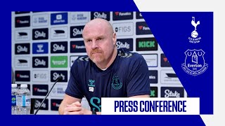 TOTTENHAM V EVERTON  Sean Dyches press conference  GW18 [upl. by Nnahgem]