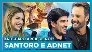 Rodrigo Santoro e Marcelo Adnet falam sobre novo filme  Entrevista 🎬✨ [upl. by Yeldua241]