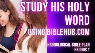 Meditate on His Holy Word  Exodus Chapter 1 amp Reading the Bible in Chronological Order  HTO [upl. by Krystalle]