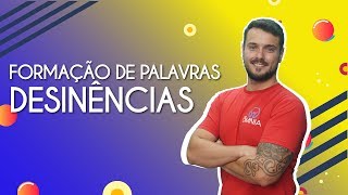 Formação de palavras desinências  Brasil Escola [upl. by Anrapa372]