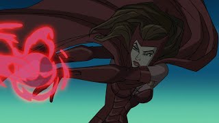 Scarlet Witch  All Powers amp Abilities Scenes Wolverine and the XMen [upl. by Asilad]