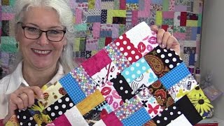 How to Make A True Scrappy Quilt [upl. by Widera574]