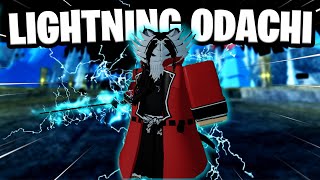 Lightning Bankai  Odachi IS NOT BALANCED  Type Soul [upl. by Katlin]