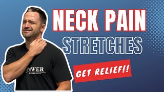 Neck Pain Stretches And Exercises  INSTANT RELIEF [upl. by Netram]