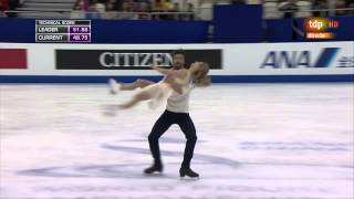 Guillaume Cizeron amp Gabriella Papadakis FS Ice Dance Worlds 2015 Shanghai [upl. by Chet879]