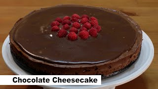 How to make Chocolate Cheesecake  Homemade Chocolate Cheesecake Recipe [upl. by Thorner960]