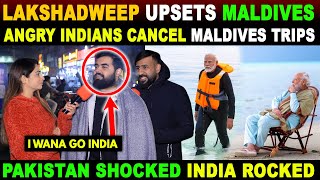 LAKSHADWEEP UPSETS MALDIVES  BOYCOTTMALDIVES TOP TRENDING  PAKISTAN SHOCKED INDIA ROCKED [upl. by Ayekram101]