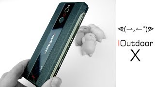 iOutDoorX Alltagstest  Das dünnste Outdoor Smartphone der Welt  Moschussde [upl. by Buiron]