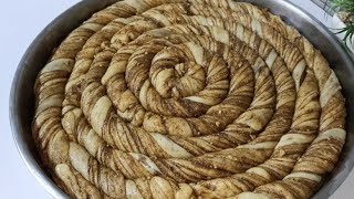 SÜPER HAŞHAŞLI CEVİZLİ BURMA ÇÖREK TARİFİ [upl. by Adnalra]