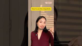 How to use chopsticks chineselanguagelearnmandarinin5minutes learnchinesefree learnchinese [upl. by Eninnaj]