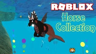 Showing all my game pass horsesRoblox horse world [upl. by Ailecnarf]