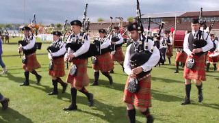 Dunbar 2017  Denny and Dunipace Gleneagles Pipe Band [upl. by Vander]