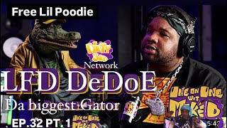 Ep32 Pt1 LFDDeDoE x Mike D sit down for a 1on1 about his viral moment amp life as a son of a KINGPIN [upl. by Eeslehc282]