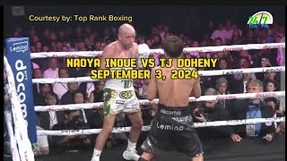 TJ Doheny vs Naoya Inoue won via Tecnical KnockoutSept 3 2024 Pls like amp subscribe thanks [upl. by Pine875]