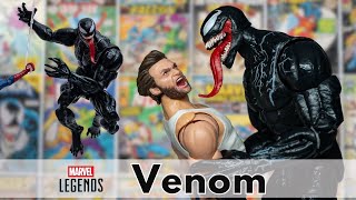 Marvel Legends Venom Let There Be Carnage Venom Collection Action Figure Review [upl. by Ydarb]