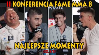 II KONFERENCJA FAME MMA 8 NAJLEPSZE MOMENTY cz33 [upl. by Hayden]