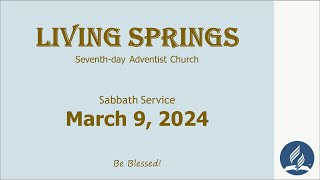 392024  Sabbath Service [upl. by Laup]