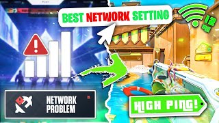 Fix Valorant Lag Ping amp Packet Loss  Solve Network Problems 2024 [upl. by Colvert]