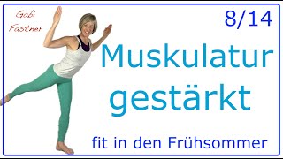 814 🍉 30 min Muskulatur gestärkt  WorkoutFigurZirkel  ohne Geräte [upl. by Jochbed139]