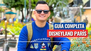 Disneyland París  GUÍA COMPLETA Precios hospedaje entradas y más [upl. by Erbua]