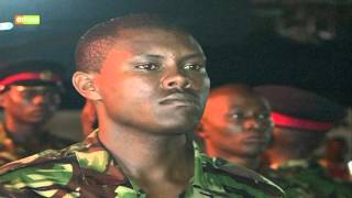 Bodies of KDF Soldiers killed fighting AlShabaab militants received in Nairobi [upl. by Nospmis240]