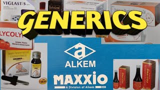 alkem generic product list alkem generic medicine brands catalog [upl. by Zerla]