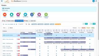 Evosys Workforce Scheduling [upl. by Ailegna534]