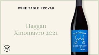 Wine Table provar Haggan Xinomavro [upl. by Adlog250]