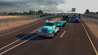 Ruta Mack R Series American Truck Simulator 151ATS  Se nos Hizo de Noche [upl. by Hafinah]