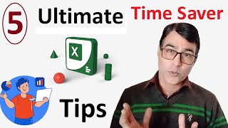 5 Ultimate Excel Time saver tips  Microsoft excel tips and tricks [upl. by Clothilde]