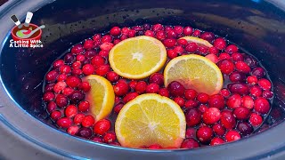 Mulled Wine Recipe in the Slow Cooker [upl. by Grossman]