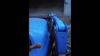 New Holland TC40A hydraulics [upl. by Nosyrb]