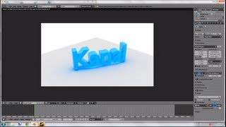 Blender  epischen 3D Schriftzug einfach erstellen [upl. by Bertine]