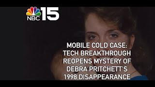 Mobile cold case Tech breakthrough unfolds Debra Pritchetts 1998 disappearance  NBC 15 WPMI [upl. by Lartnom420]