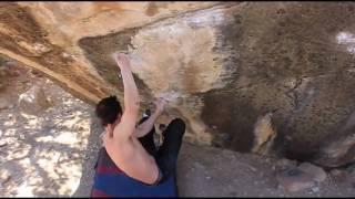 Fingerhut V10  Joes Valley Utah  Bouldering [upl. by Malka]