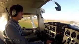 Cessna 150 Rotax Touch and Go Training [upl. by Gilbart]